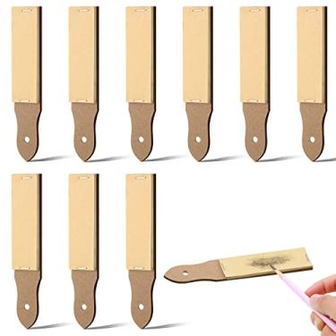 Imagem de Pacote com 9 apontador de lixa, esboço, apontador de lápis para artistas, apontador de lápis de carvão para adultos e adolescentes ferramenta de desenho