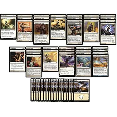 Imagem de Deck de criatura Aggro branco mono - legal moderno - personalizado - Magic The Gathering - MTG - 60 cartas