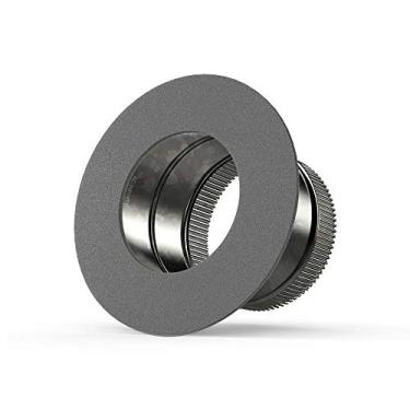 Imagem de AC Infinity Colarinho de decolagem de dutos de 15,24 cm, colar de iniciante de flange de entrada de aço galvanizado para dutos de 15,24 cm com secadores e exaustores de alcance