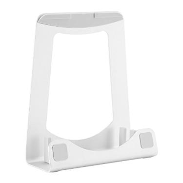 Imagem de Suporte para laptop 2 em 1 ou suporte vertical - ideal para Ultrabooks e MacBook Pro/Air - Suporte ergonômico angular para mesa de escritório - prata, alumínio
