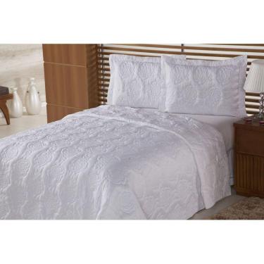 Imagem de Cobre Leito Clean Rosas Solteiro 02 Peças