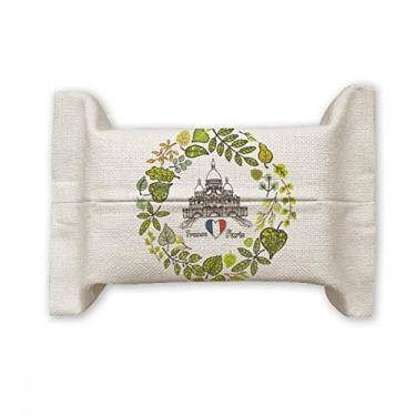 Imagem de Basilique Paris França Ilustração Facial Papel Papel Papel Papel Papel Bolsa de Algodão Linho