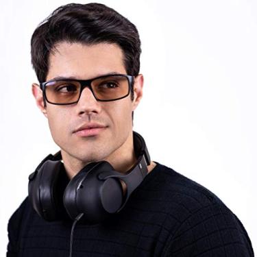 Imagem de Óculos Titans Gamer - Peter 3 Preto - Lentes Blue Protection Amarela
