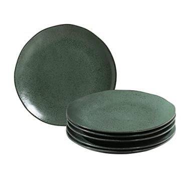 Imagem de Conjunto C/ 6 Pratos Raso Orgânico Stoneware Arauco Ø 26,5cm