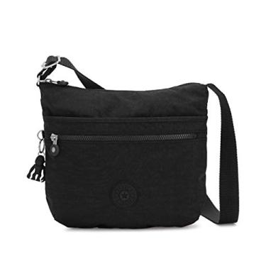 Imagem de Kipling Bolsa transversal feminina Arto, Black Noir, 11.25" L X 10.25" H X 1.5" D, Bolsa transversal Arto