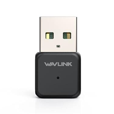 Imagem de Adaptador WiFi Mini USB Wavlink AC650, placa de rede sem fio de banda dupla 2.4G/5G, padrão 802.11ac, dongle WiFi MU-MIMO, compatível com Windows XP/Vista/7/8/8.1/10/11, Mac 10.7-10.15