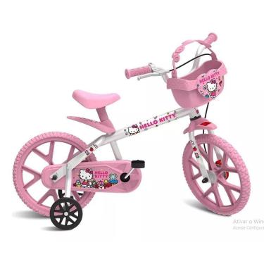 Imagem de Bicicleta Aro 14 Hello Kitty - Bandeirante