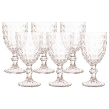 Imagem de Conjunto 6 Taças de Água de Vidro Roman 345ml 35455 - Wolff