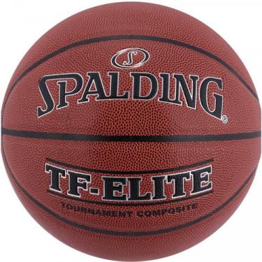 Bola de Basquete Spalding CBB TF-ELITE Couro Microfibra Tam6