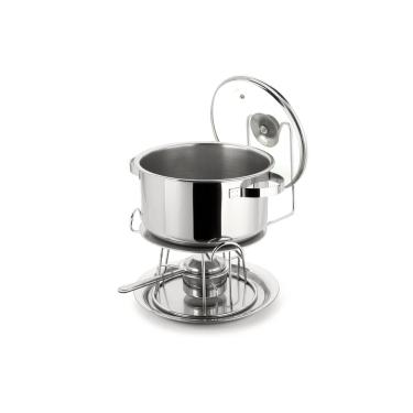 Imagem de Le Réchaud 8L Panela Aço Inox Para Buffet Massas Sopas Forma