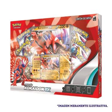 Imagem de Box Pokémon Lendas de Paldea EX Koraidon e Miraidon Ex