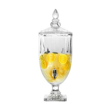 Imagem de Suqueira Imperial Jarra Dispenser 4,9 Litros Vidro Cristal - Classhome