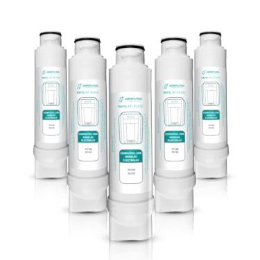 Imagem de Kit 05 Refil Filtro Hidrofiltros Compatível com Purificador Electrolux PE10B e PE10X