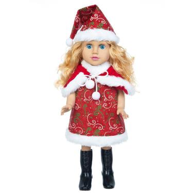 Imagem de Boneca recém-nascida de silicone realista de 19 polegadas com roupas