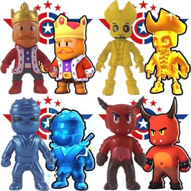Imagem de Stumble Guys 4 Bonecos Personagem Jogo  