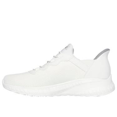 Imagem de Skechers Tênis masculino Hands Free Slip-ins Bobs Squad Chaos-Daily Hype, Off-white, 39