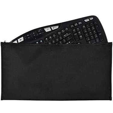 Imagem de Capa protetora contra poeira de teclado para teclados universais, Logitech/Dell/Corsair/Redragon/iMac Magic Keyboard Bolsa de proteção contra poeira, 108 teclas, sem fio/com fio, para computador