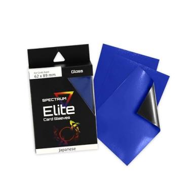 Imagem de BCW Mangas Yugioh Spectrum Elite – Pacote com 60 – Manga azul para cartas Yugioh | (não é para MTG ou Pokemon) Capas para cartas pequenas