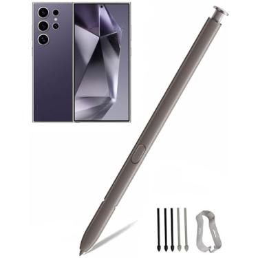 Imagem de Befzygwk Caneta de substituição para Galaxy S24 Ultra S, 4096 níveis de sensibilidade à pressão, sem Bluetooth, 5 pontas de substituição + pinça, para Samsung Galaxy S24 Ultra 5G
