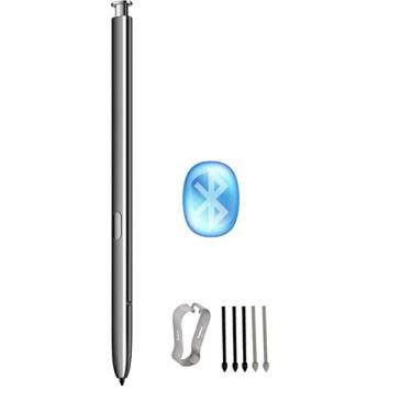 Imagem de Caneta Note 20 Ultra S com substituição Bluetooth para Samsung Galaxy Note 20, Note 20 Ultra 5G Stylus Pen com 5 pontas/pontas (cinza)