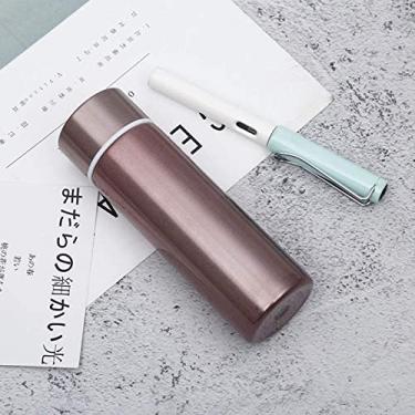 Imagem de Garrafa térmica térmica de 150 ml para café e vácuo, pequena capacidade, portátil, aço inoxidável, viagem, bebida, água, garrafa térmica, café