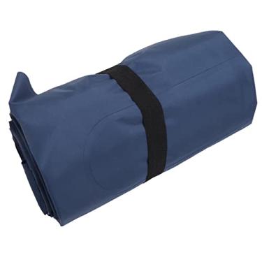 Imagem de Almofada de Dormir Inflável à Prova Dwaterproof água Leve Design Ergonômico Acampamento Esteira Dupla Inflação Rápida Com Travesseiro para Caminhadas