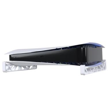 Imagem de Suporte Stand Base Horizontal de Mesa Compatível com PlayStation 5 PS5 Slim Mídia Digital