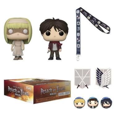 Imagem de Funko Pop Collectors Box Attack On Titan Ymir & Eren