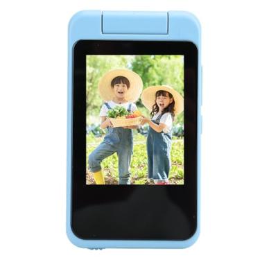 Imagem de Brinquedos para Telefone Inteligente Infantil, 1080P 48MP 2,8 Polegadas IPS Touch Screen HD Câmera Com Foco Automático Celular Infantil Com Reprodutor de Música MP3 (Azul)
