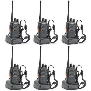 Imagem de Conjunto De 6 Rádios Walkie-Talkie Imediatos Baofeng Bf-888S - Radio C