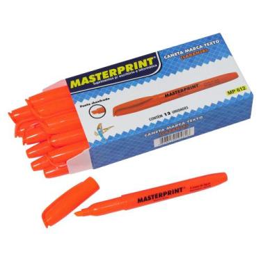 Imagem de Marca Texto MP612 MasterPrint 12 Unidades, Laranja