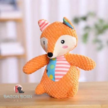 Imagem de Brinquedo Cachorro Pelúcia Pet Premium Ursinho Para Cães Cachorros Peq