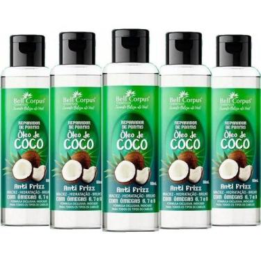 Imagem de Revenda 5 Tratamento Capilar Reparador de Pontas Óleo d Coco - Bell Co