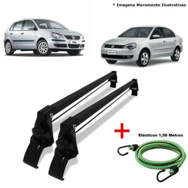 Imagem de Rack Teto Polo Hatch Sedan 4Pts 2005 A 12 E 1 Elastico Corda - Vhip