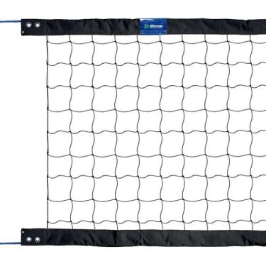 Imagem de Rede De Futevôlei Oficial Duas Faixas Preta - Gismar Redes