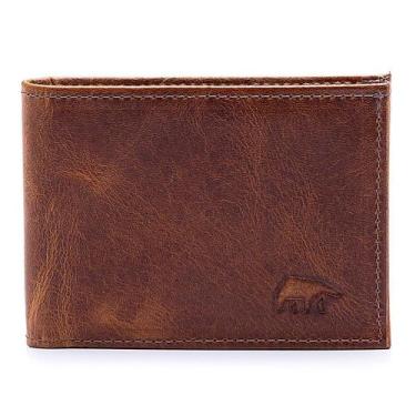 Imagem de Carteira Masculina Slim Rucksack Couro Cédulas/Cartão 008, Único, Cane