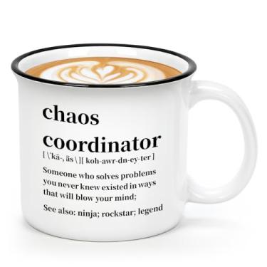 Imagem de Maustic Presentes de coordenador de caos, presentes de chefe para mulheres e homens, presentes de dia do chefe, presentes de agradecimento de professores para mulheres, presentes de enfermeira, caneca