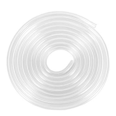 Imagem de INFINAUTO Linha de combustível de gasolina 2 m 1/20.3 cm ID 1/12.7 cm OD mangueira de tubo de linha de gás para motosserra, aparador de cordas e soprador de gasolina PVC transparente