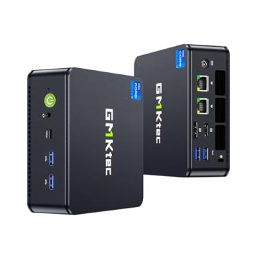 Imagem de GMKtec Mini Pc, K7 Plus 13º Intel Core I7-13620H(10C/16T, Até 4,9GHz) Windows 11 Pro Pré-Instalado 32 Gb Ddr5 Ram(16 Gb * 2)/1 Tb Pcie Gen4 Ssd Mini Computador Desktop, I225V Dual Nic/Usb-C/Usb4.0