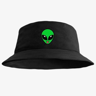 Imagem de Chapéu Bucket Hat Estampado ET Verde - MP Moda Masculina, Único, Preto