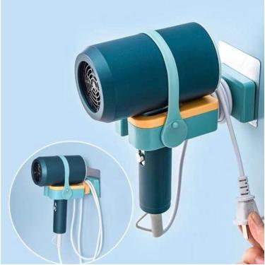 Imagem de Apoio Secador De Cabelo Suporte De Parede Escova Elétrica Ventosa N649