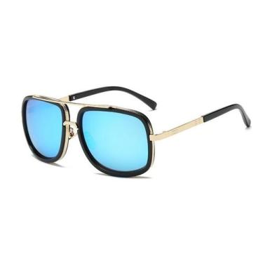 Imagem de Óculos de Sol Proteção UV400 Unissex Quadrado Sexy Moderno - Vinkin, A