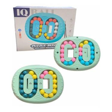 Imagem de Fidget Toys Cubo Dedo Feijão Mágico Rotativo Anti Stress - Tem Tudo On