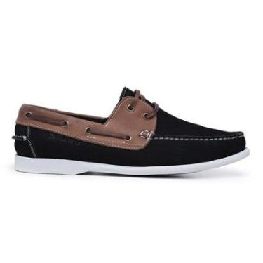 Imagem de Mocassim Sapato Masculino Couro Legítimo Calçado Casual Dockside-Masculino
