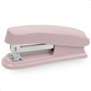 Imagem de Grampeador Escolar de Mesa 26/6 24/6 para Papel Cor Pastel - KNIMP, ro
