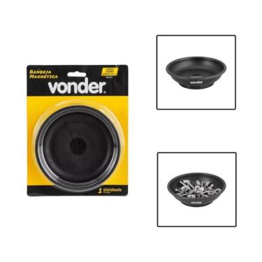 Imagem de Bandeja Magnética Redonda de Plástico 150mm  - Vonder