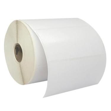 Imagem de 10 Rolos Etiqueta Adesiva 100X50 10x5 Térmica Direta Sem Uso De Ribbon