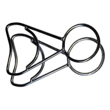 Imagem de par encurtador rede de dormir 2 peças aço resistente - metalurgica