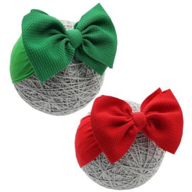 Imagem de QFV Faixa de cabeça para recém-nascidos de 0 a 6 meses para aniversário/chá de bebê/fotografia/presentes de bebê