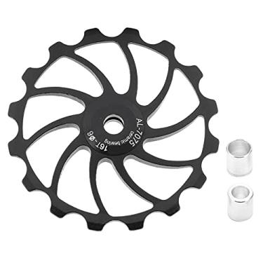 Imagem de Roda de Polia de Guia de Desviador Traseiro de Bicicleta ZAWELIYO 16T, Peças de Roda Guia de Polia de Rolamento de Cerâmica para Bicicletas de Estrada, Fácil de Transportar e